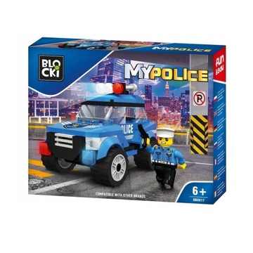 Klocki Blocki MyPolice Radiowóz patrolowy