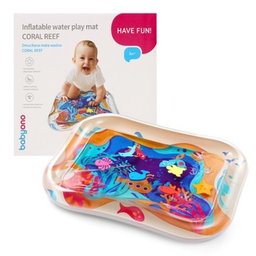 BabyOno DMUCHANA MATA WODNA sensoryczna edukacyjna