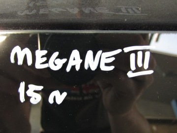 MEGANE III 15R SKLO (OKNO) KRYT ZADNÍ KUFRU
