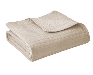 Narzuta Na Łóżko 240x260 Welwet Pikowana Designerska Gruba Welur Moxie Koc