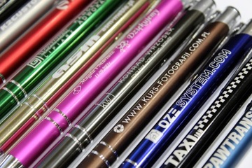 Metalowe długopisy COSMO 50szt.+ znakowanie