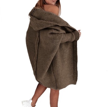 SWETER KARDIGAN Z KAPTUREM Me GUSTA