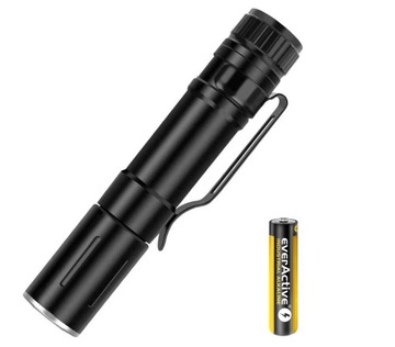 LATARKA LED DŁUGOPISOWA MAŁA ZOOM + BATERIA AAA