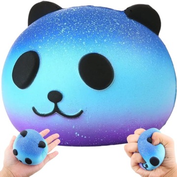 SQUISHY GNIOTEK ANTYSTRESOWY PIANKOWY GALAXY PANDA