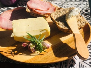 Деревянный нож для масла с ручкой, 5 шт, ЭКО