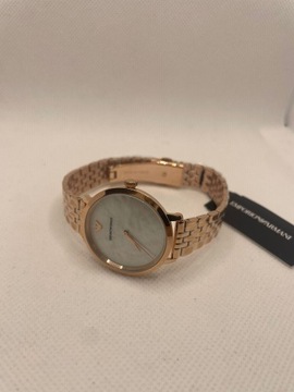 ZEGAREK DAMSKI EMPORIO ARMANI AR11158 KOPERTA 32MM RÓŻOWE ZŁOTO NA PREZENT