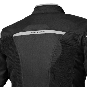 КУРТКА МУЖСКАЯ МОТОЦИКЛОВАЯ SPYKE LUFT MAN 2.0 ЧЕРНАЯ РАЗМЕР 50