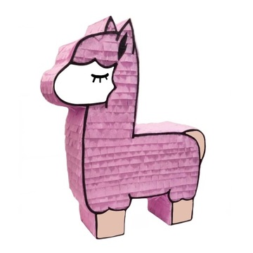 PINIATA Lama różowa Pinata