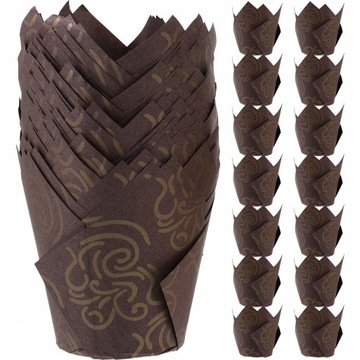 Формочки для маффинов, большие формочки для маффинов, 250 шт.