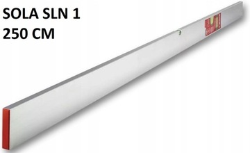 POZIOMICA ŁATA MURARSKA SOLA SLN 1 250CM ALUMINIUM