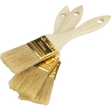 ПОЛУАНГЛИЙСКАЯ ЩЕТКА 36 ММ | Плоская кисть для малярных работ Универсальная ПОЛИРОВКА