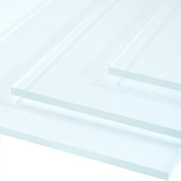 Бесцветное оргстекло 40x40 см, 3 мм, плексиглас, акрил, акриловое стекло, ПММА, плексигласовая пластина