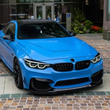 Dokładka spliter do zderzaka BMW M3 / M4 F80 F82 Gloss black