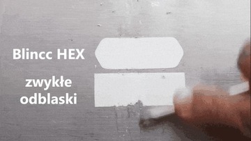 Светоотражающие наклейки на каркас колесного шлема Blincc Hex YL