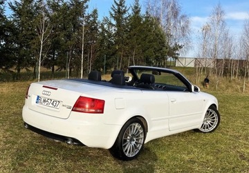 Audi A4 B7 Cabrio 3.0 V6 TDI CR 233KM 2008 Audi A4 Cabrio 3.0TDI 232KM QUATTRO 166000km, skora, OKAZJA 3.0 Diesel, zdjęcie 1