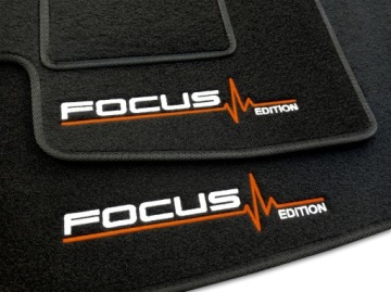 Velurové Koberce Ford Focus MK4 (2018-...) 4x Focus Edition