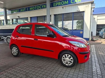 Hyundai i10 I Hatchback 1.1 SOHC 66KM 2010 Hyundai i10 Piekny bez rdzy klimatyzacja 1.1 Benzyna 67KM, zdjęcie 4