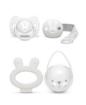 Suavinex Zestaw podarunkowy | Baby Set szary | Hyg