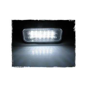 LAMPY TABULKY SPZ LED 2KS HOMOLOGACE