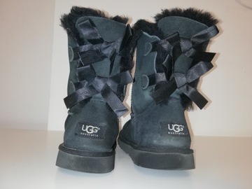 Skórzane zimowe buty UGG. Stan idealny. R. 36