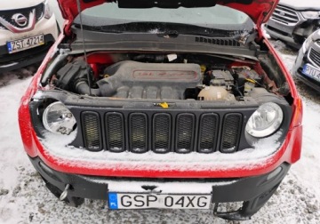 Jeep Renegade SUV 1.6 E-TorQ 110KM 2016 Jeep Renegade I rej 2017r, 1.6 Benzyna. SALON POLSKA. Uszkodzony. Poobijan, zdjęcie 4