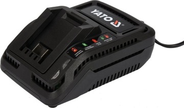LI-ION АККУМУЛЯТОР 4Ач 18В Индикатор заряда АККУМУЛЯТОРА + зарядное устройство YATO