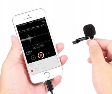 ПРОФЕССИОНАЛЬНЫЙ ПРИВЯЗНОЙ МИКРОФОН С ЗАЖИМОМ