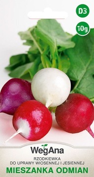 RZODKIEWKA mieszanka odmian WegAna 10g