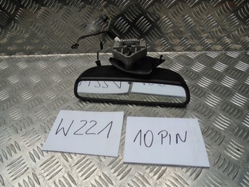 MERCEDES W221 FACELIFT ZRCÁTKO VNITŘNÍ 10 PIN