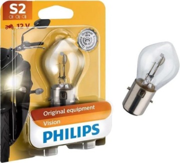 PHILIPS VISION MOTO ŻARÓWKA 35W 12V S2