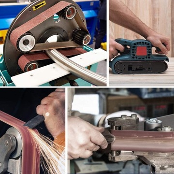 БЕСКОНЕЧНАЯ ЛЕНТА ДЛЯ ЛЕНТОЧНО-ШЛИФОВАЛЬНОЙ МАШИНЫ 610x100 мм ЛЕНТА ШЛИФОВАЛЬНАЯ БУМАГА 60