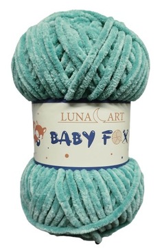 Włóczka Baby Fox Luna Art miętowy 100-56