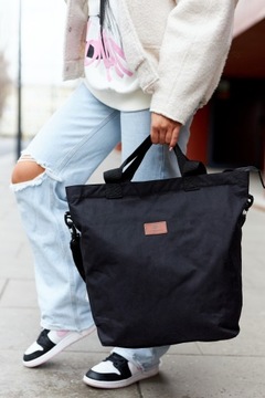 PETERSON pojemna torba shopperka damska XXL na zakupy