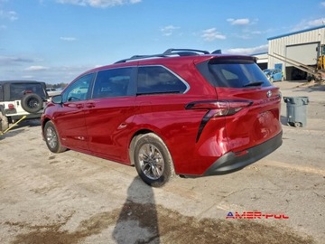 Toyota Sienna III 2021 Toyota Sienna 2021 r., 2,5L HYBRID LE 2.5 Hybryda 245KM, zdjęcie 3