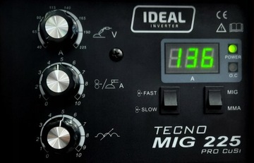 ИНВЕРТОРНЫЙ СВАРОЧНЫЙ АППАРАТ MIGOMAT IDEAL TECNO MIG 225 PRO CuSi MMA 225A 230V