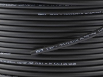 KLOTZ MY206 Kabel przewód mikrofonowy OFC 2x0,22mm