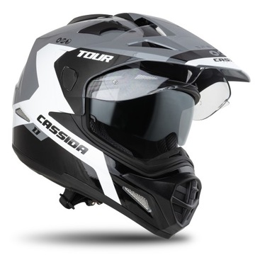 CASSIADA TOUR 1 KASK MOTOCYKLOWY CROSS INTEGRAL XS