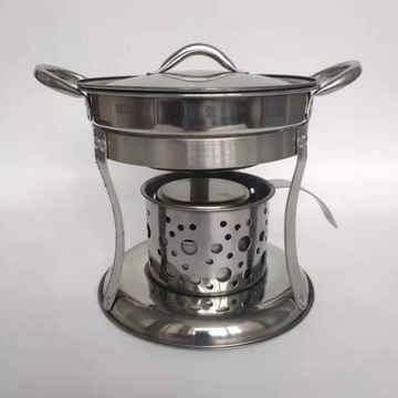 Походный горшок для фондю Wicks с горелкой