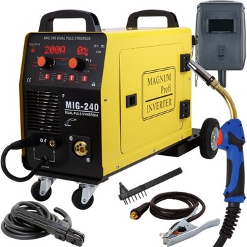 Spawarka inwertorowa Magnum MIG 240 Dual Puls