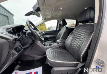 Ford Kuga II SUV 2.0 TDCi 150KM 2016 Ford Kuga Bezwypadkowy, 4x4, FV23, Vignale, KredytowanieLeasing, gwarancja, zdjęcie 14