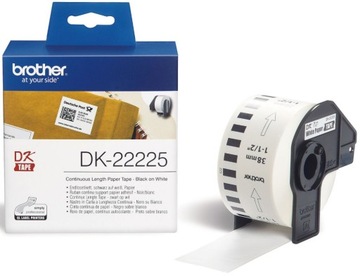 Лента BROTHER Черная DK-22225