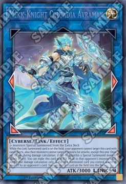 Yu-Gi-Oh! TCG: Mekk-Knight Crusadia Avramax (V.1) (MAZE)