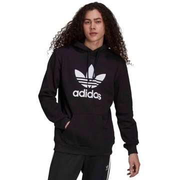 ADIDAS TREFOIL BLUZA CZARNA MĘSKA KAPTUR ORIGINALS