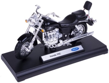 HONDA F6C модель метал WELLY мотоцикл 1:18 чопер