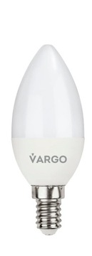 LED Żarówka VARGO C37 9W E14 855lm 6500K (V-117968)