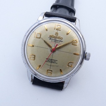 Atlantic _Worldmaster 21 Jewels SUPER DE LUXE 37mm _Vintage 50'