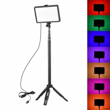 Oświetlenie fotograficzne LED RGB Kolorowa lampa USB