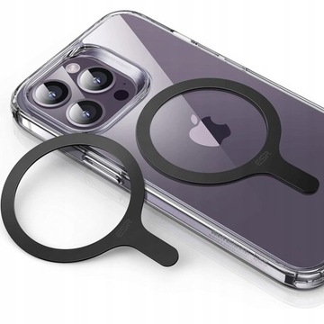 2X UNIWERSALNA NAKŁADKA NA TELEFON MAGSAFE PIERŚCIEŃ MOCNY KLEJ