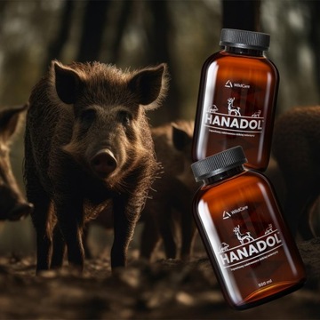 HANADOL WildCare отпугиватель кабанов и оленей 0,5л ПОЛЬСКИЙ + пипетка, дозатор