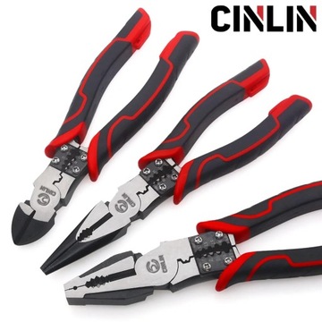 Styl z długim nosem i przekątną Multitool do drutu - szczypce, przecinak, z